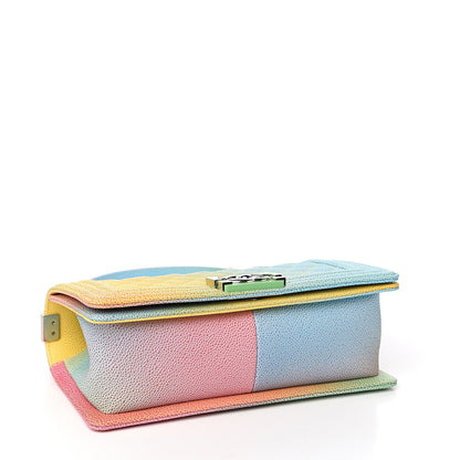 Chanel Caviar Quilted Medium Cuba Rainbow Boy Flap Multicolor 3 of 10