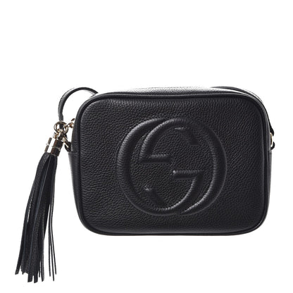 Gucci Pebbled Calfskin Small Soho Disco Bag Black 1 of 7