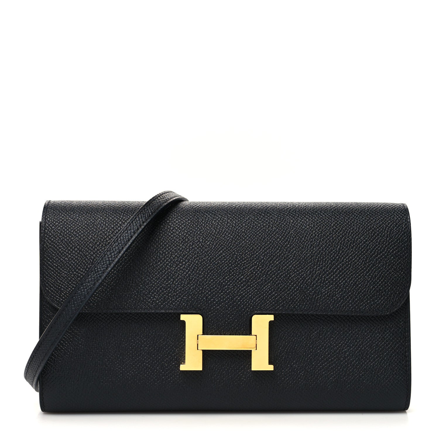 Hermes Epsom Constance Wallet To Go Black 1 of 9