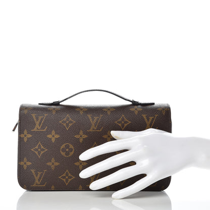 Louis Vuitton Monogram Macassar Zippy XL Wallet 2 of 10