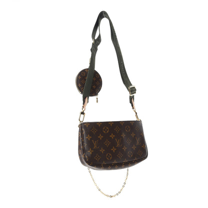 Louis Vuitton Monogram Multi Pochette Accessories Kaki 3 of 14