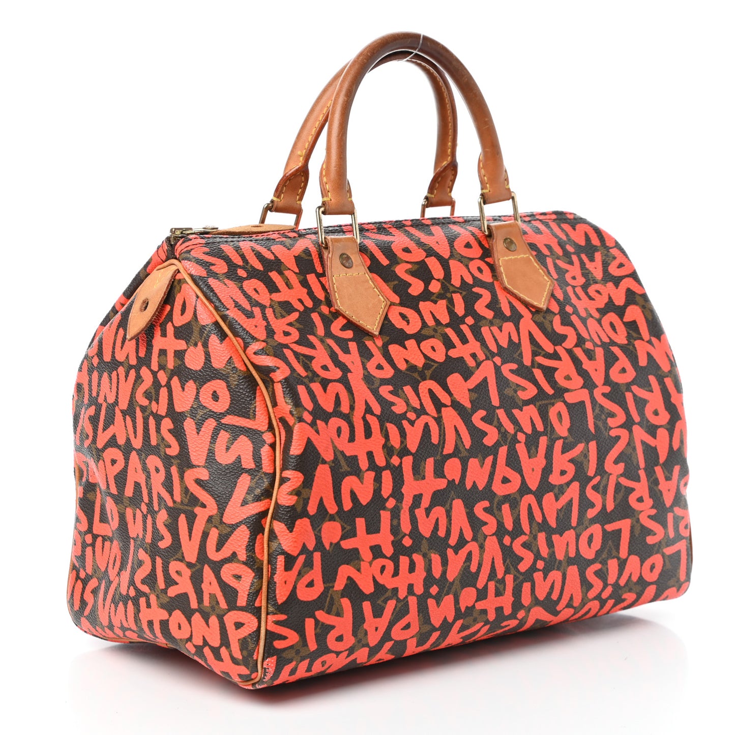 Monogram Graffiti Speedy 30 Orange