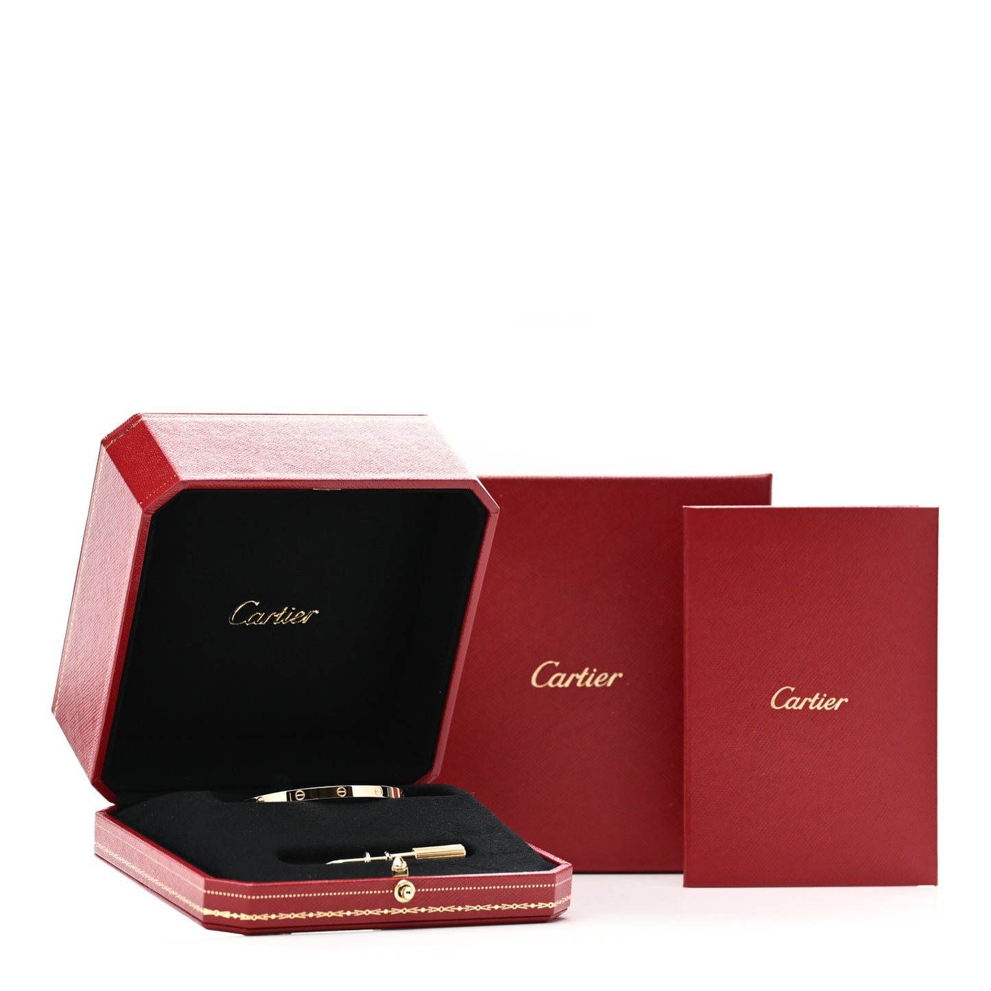 18K Yellow Gold Small LOVE Bracelet 15