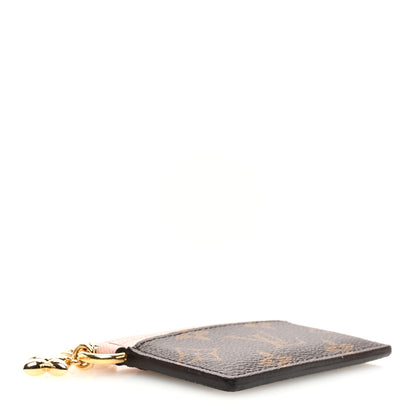 Louis Vuitton Monogram LV Charms Card Holder Rose Ballerine 4 of 7