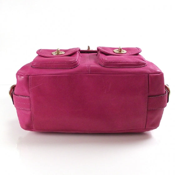 COACHLeatherPEYTONLargeFuchsia12791