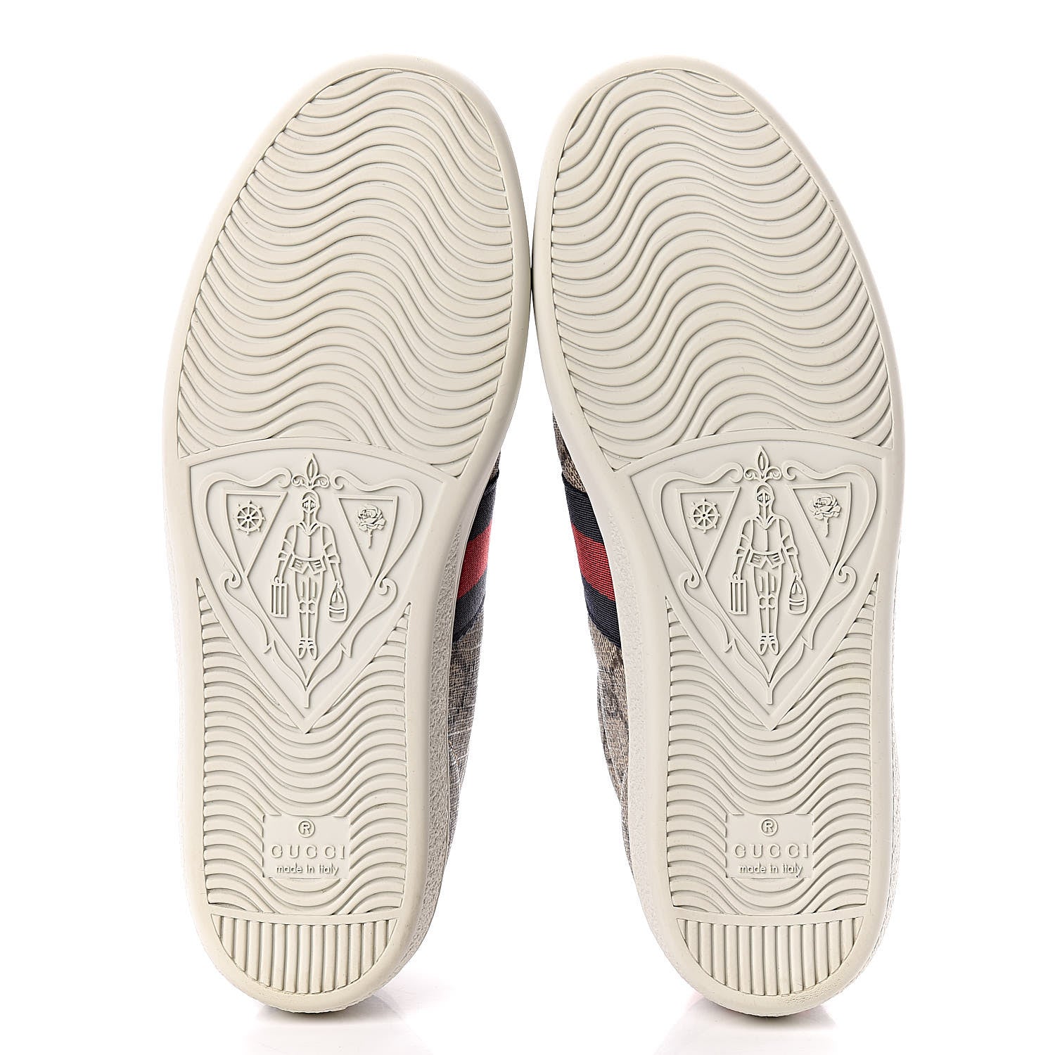Gucci GG Supreme Monogram Womens Ace Low-Top Sneaker 37 Beige 7 of 13