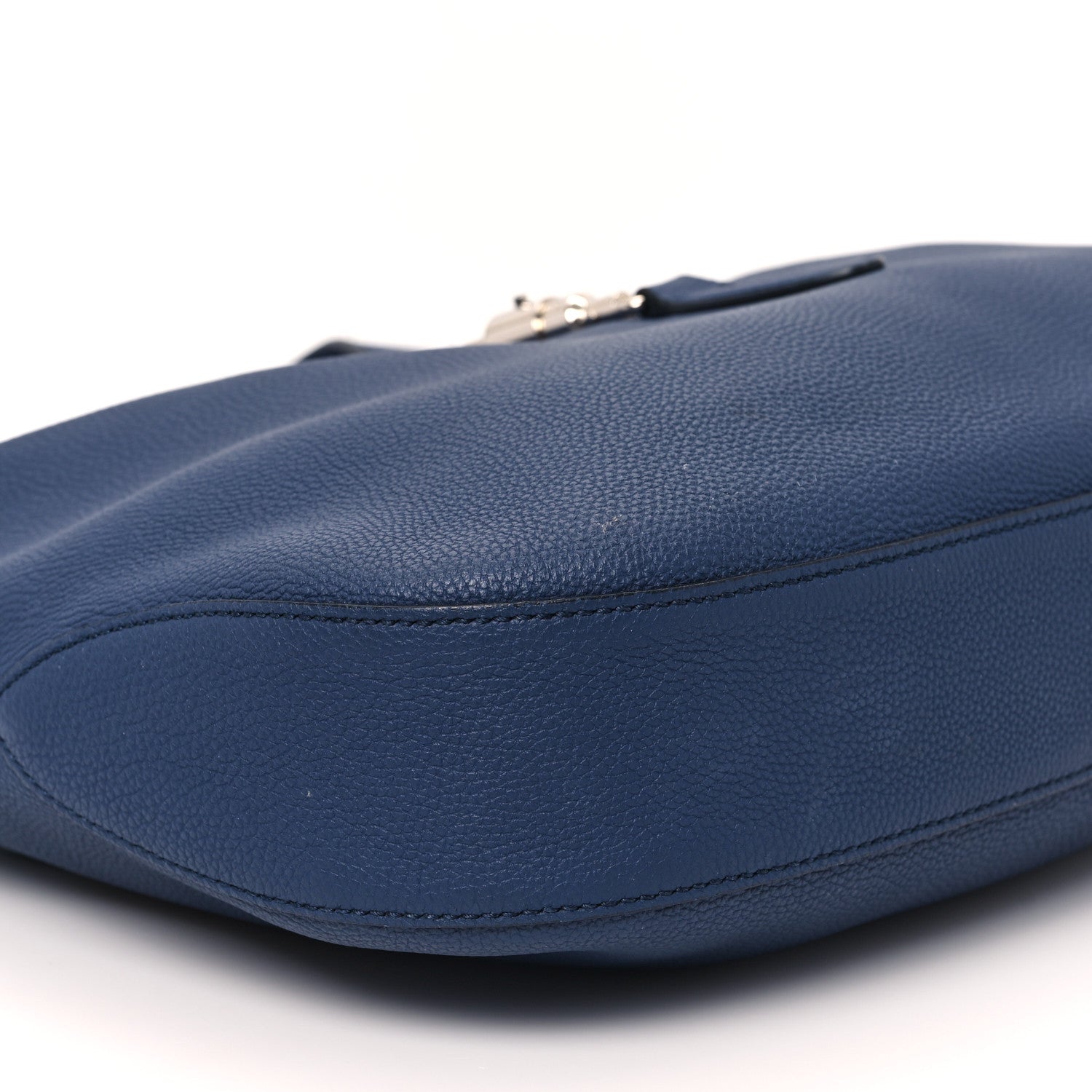 Gucci Soft Grained Calfskin Large Jackie Hobo Classic Blue Marine 10 of 14