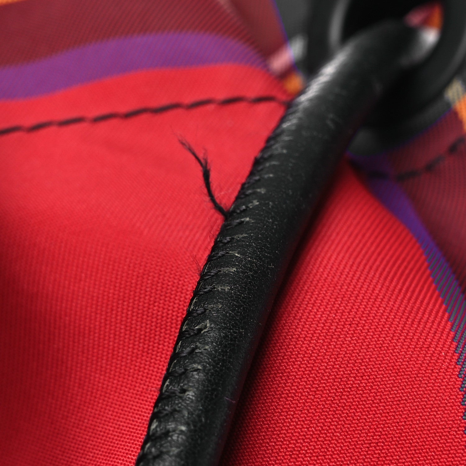 Burberry Nylon Tartan Large Rucksack Backpack 11 of 17