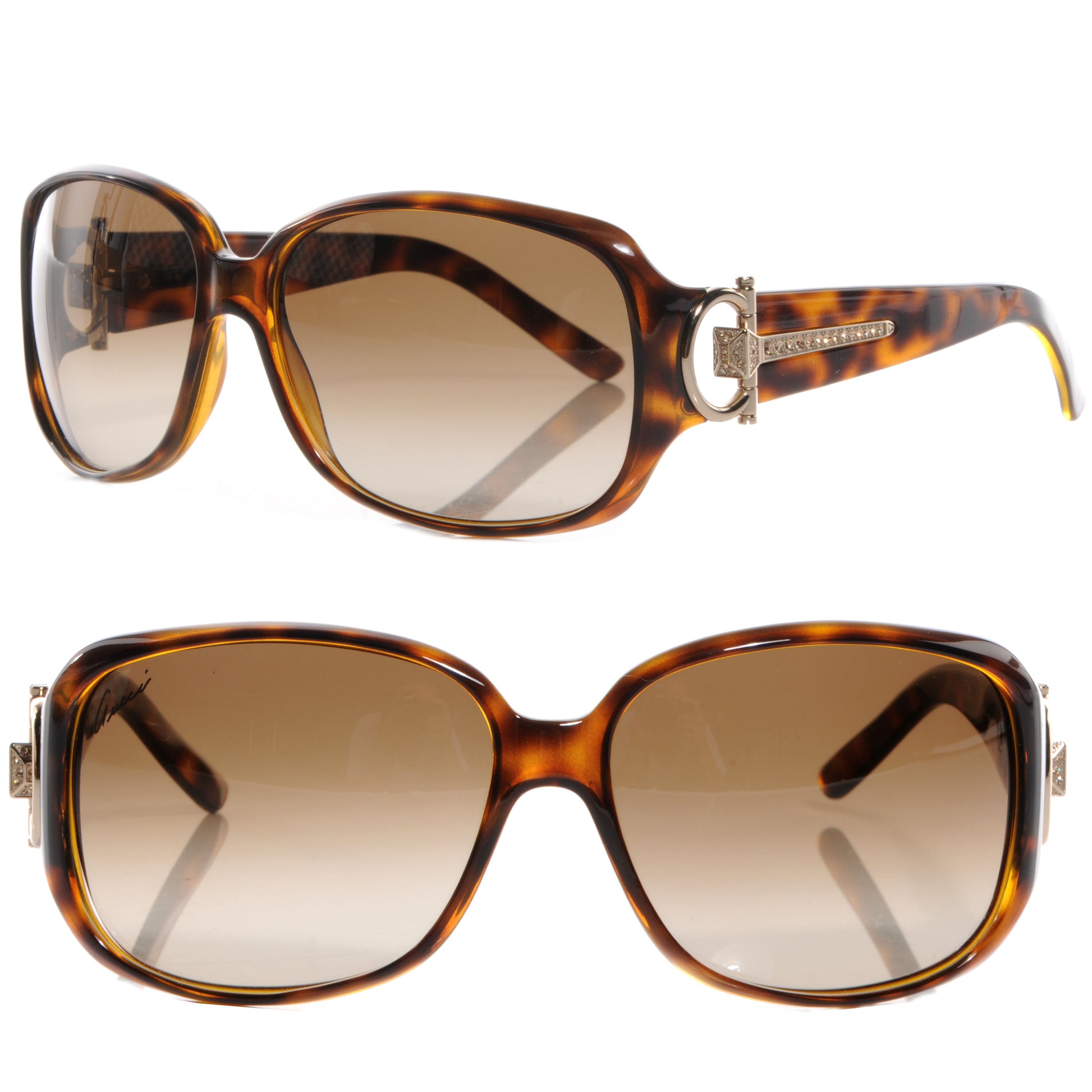 Gucci Tortoise Sunglasses GG 3168/S 1 of 4