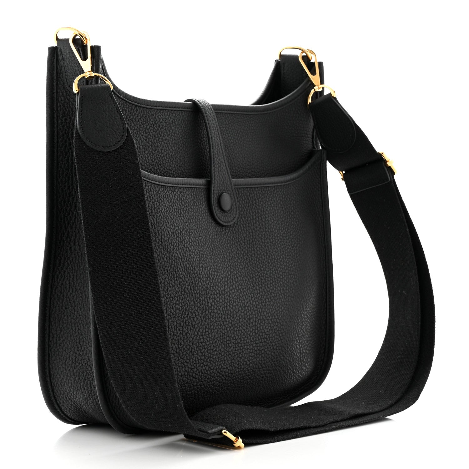 Hermes Taurillon Clemence Evelyne III PM Black 3 of 14