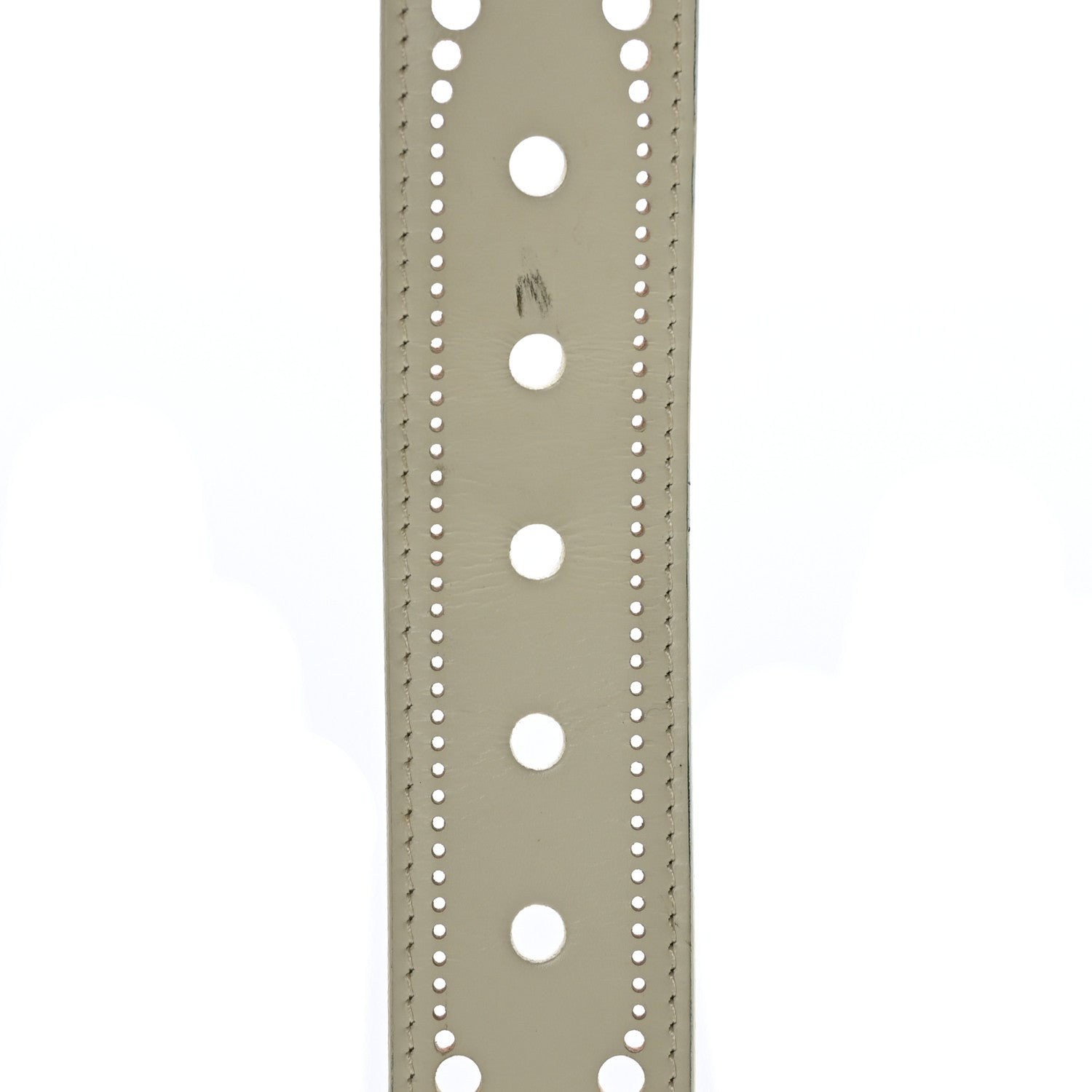 Louis Vuitton Nomade Perforation Belt 90 36 White 5 of 6