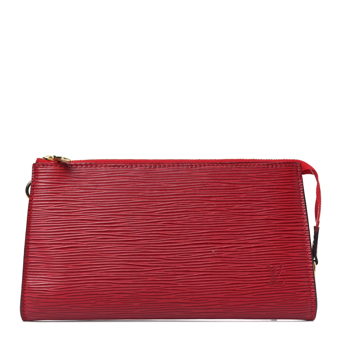 Epi Pochette Accessories 24 Castillan Red