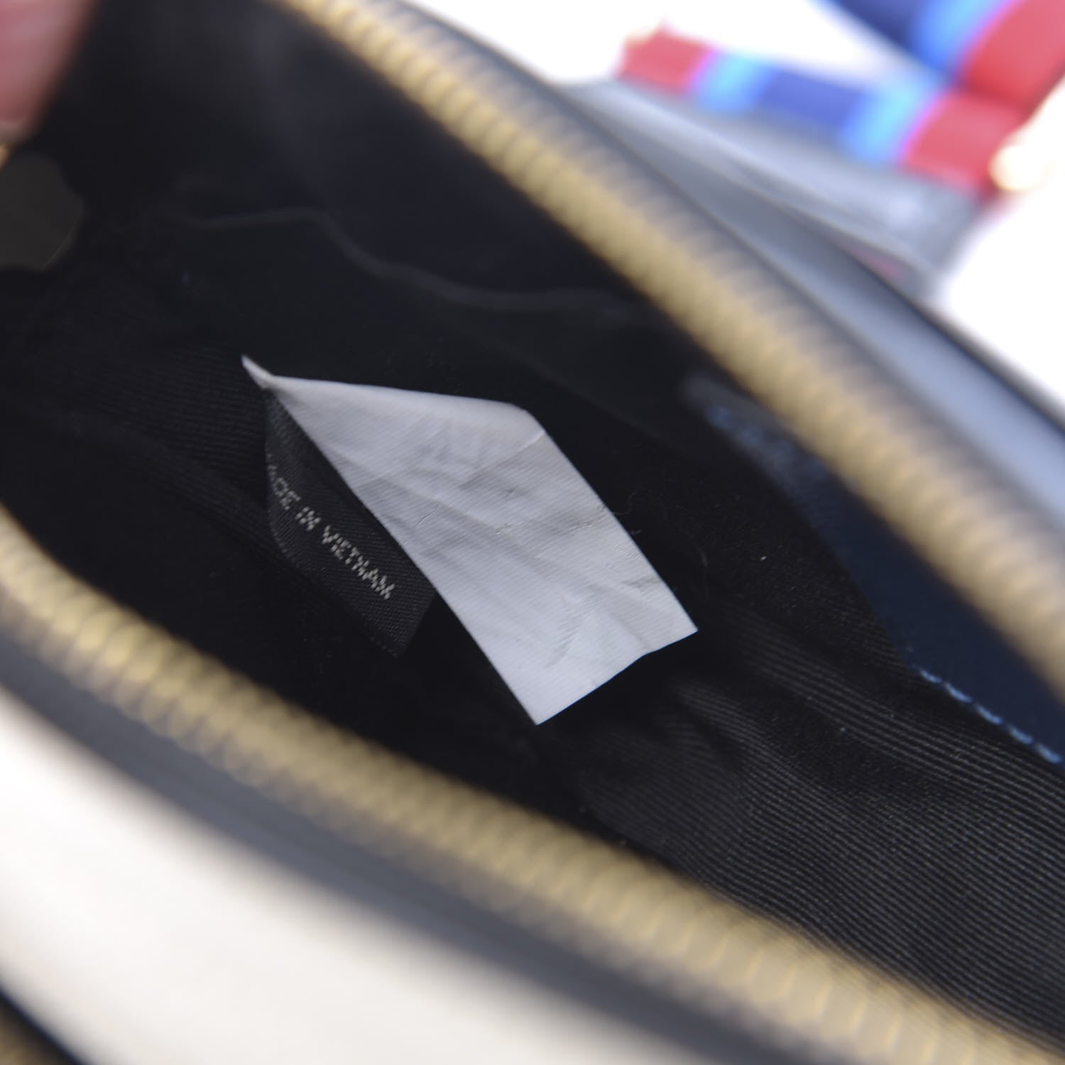Marc Jacobs Saffiano Small Snapshot Camera Bag Navy Multicolor 8 of 12