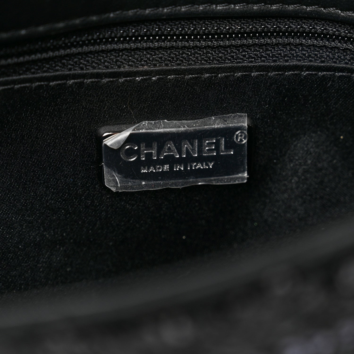 Chanel Sequin Mini Rectangular Flap Black Silver 5 of 8