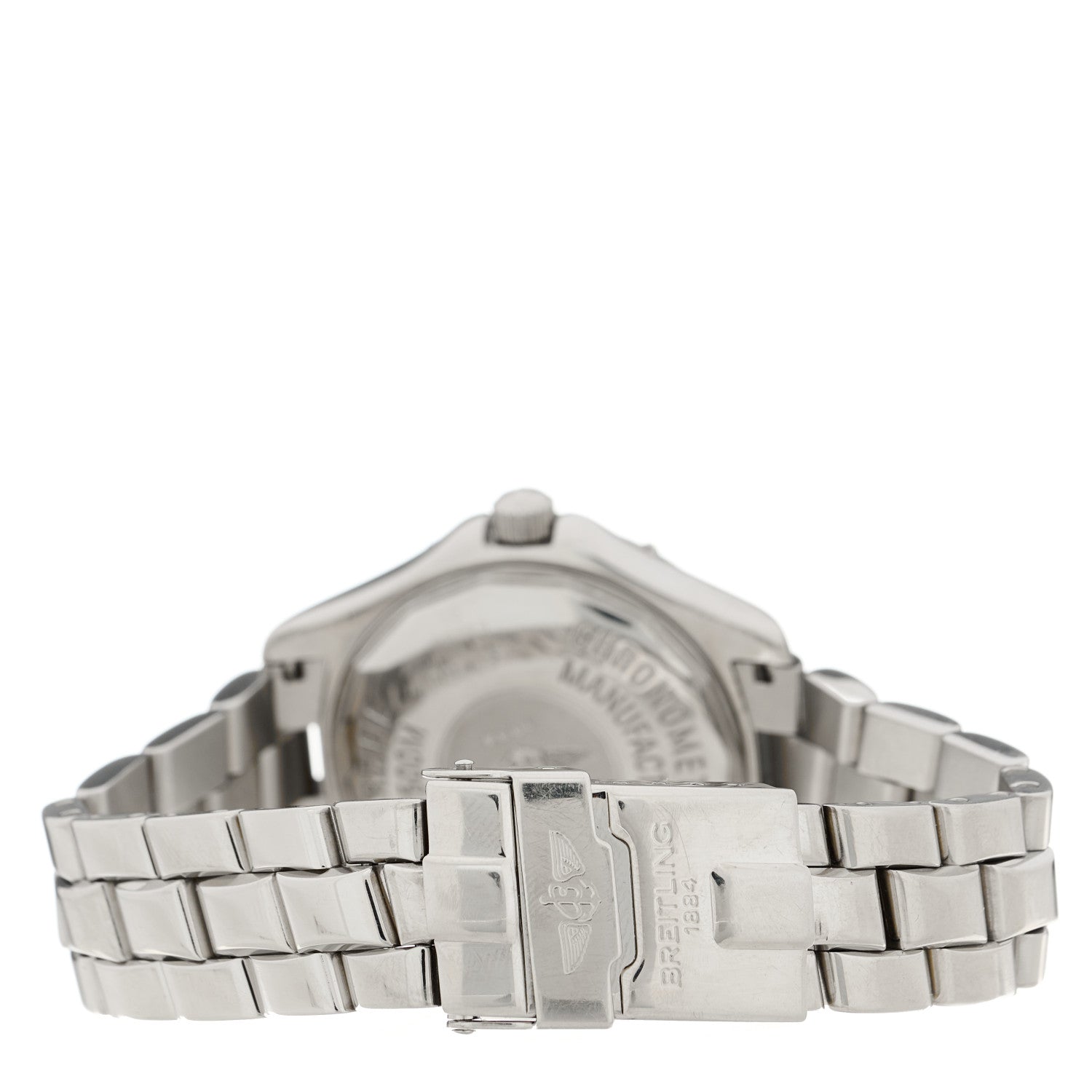 Breitling Stainless Steel 33mm Colt Oceane Quartz Watch Black A57350 3 of 5