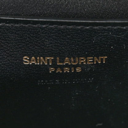Saint Laurent Lambskin Quilted Mini Gaby Vanity Case Black 6 of 13