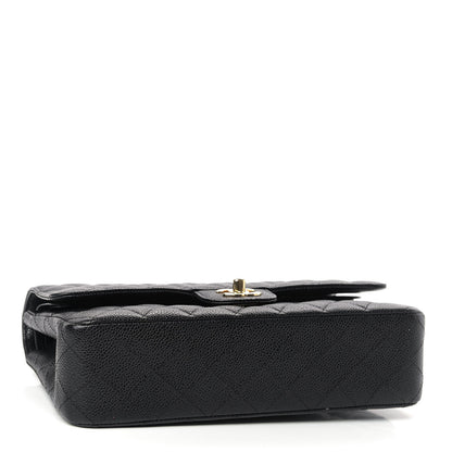 Chanel Caviar Quilted Medium Double Flap Black 4 of 9