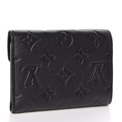 Louis Vuitton Empreinte Victorine Wallet Black 3 of 8