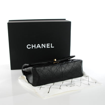 Chanel Aged Calfskin Quilted 2.55 Reissue 226 Flap Black 4 of 8