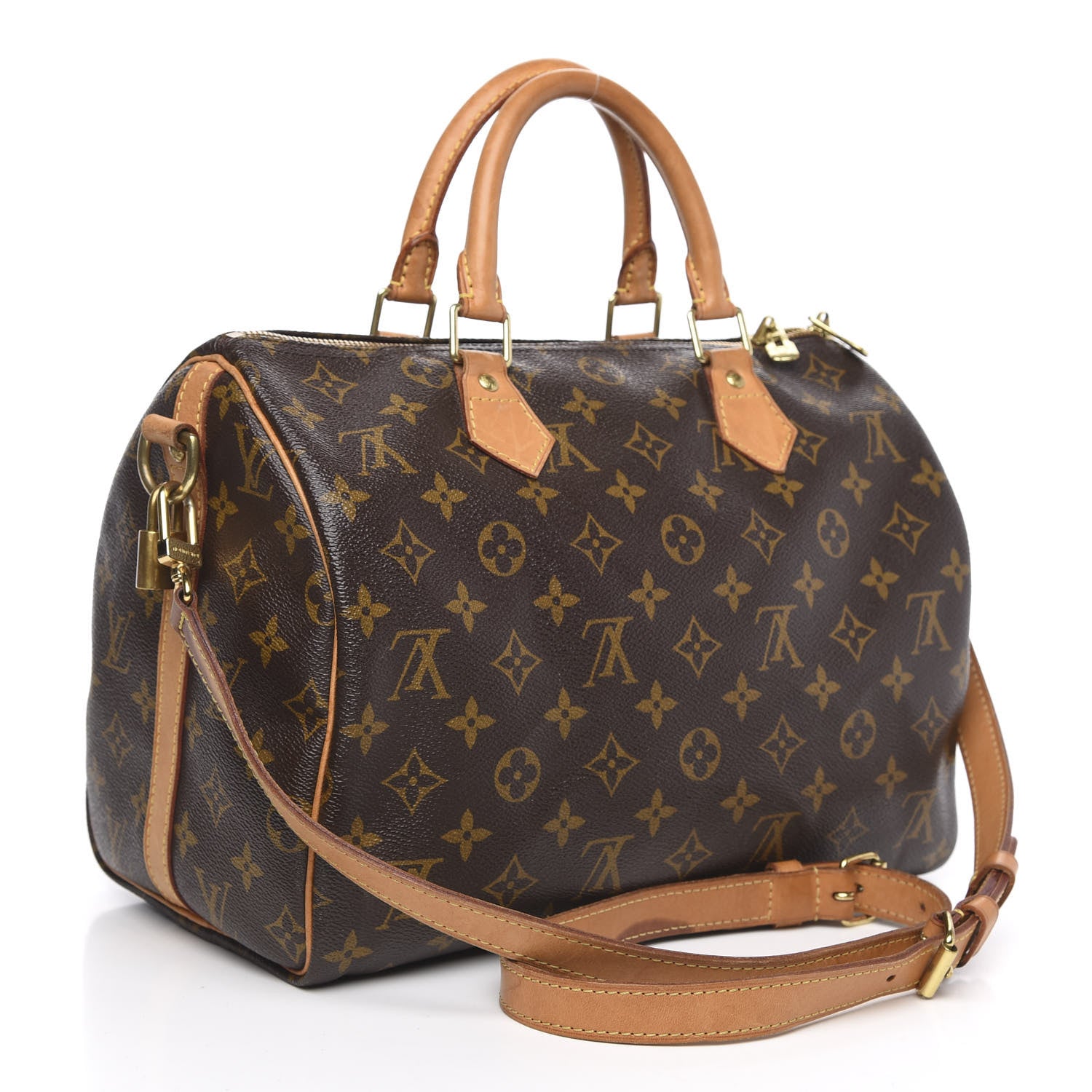 Louis Vuitton Monogram Speedy Bandouliere 30 3 of 18