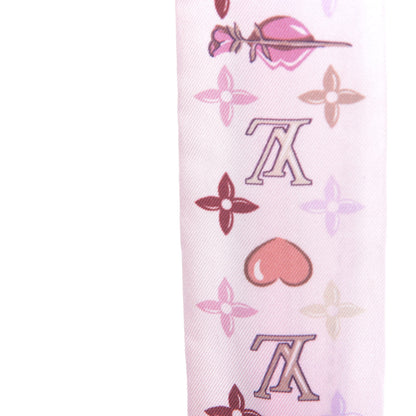 Louis Vuitton Silk Monogram A la Folie BB Bandeau Light Pink 5 of 6