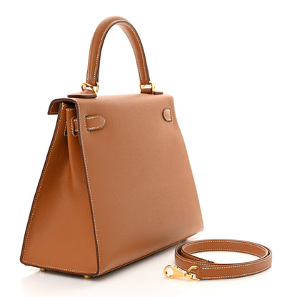 Hermes Epsom Kelly Sellier 28 Gold 2 of 10