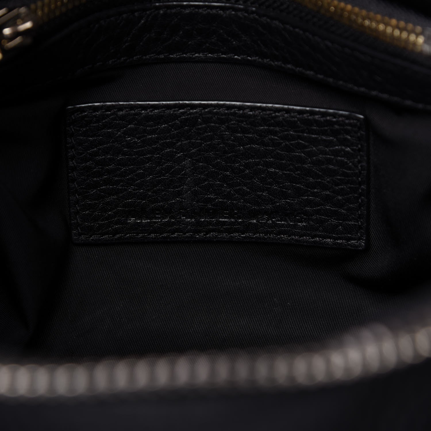 Alexander Wang Pebbled Lambskin Rockie Black Pale Gold Hardware 8 of 8