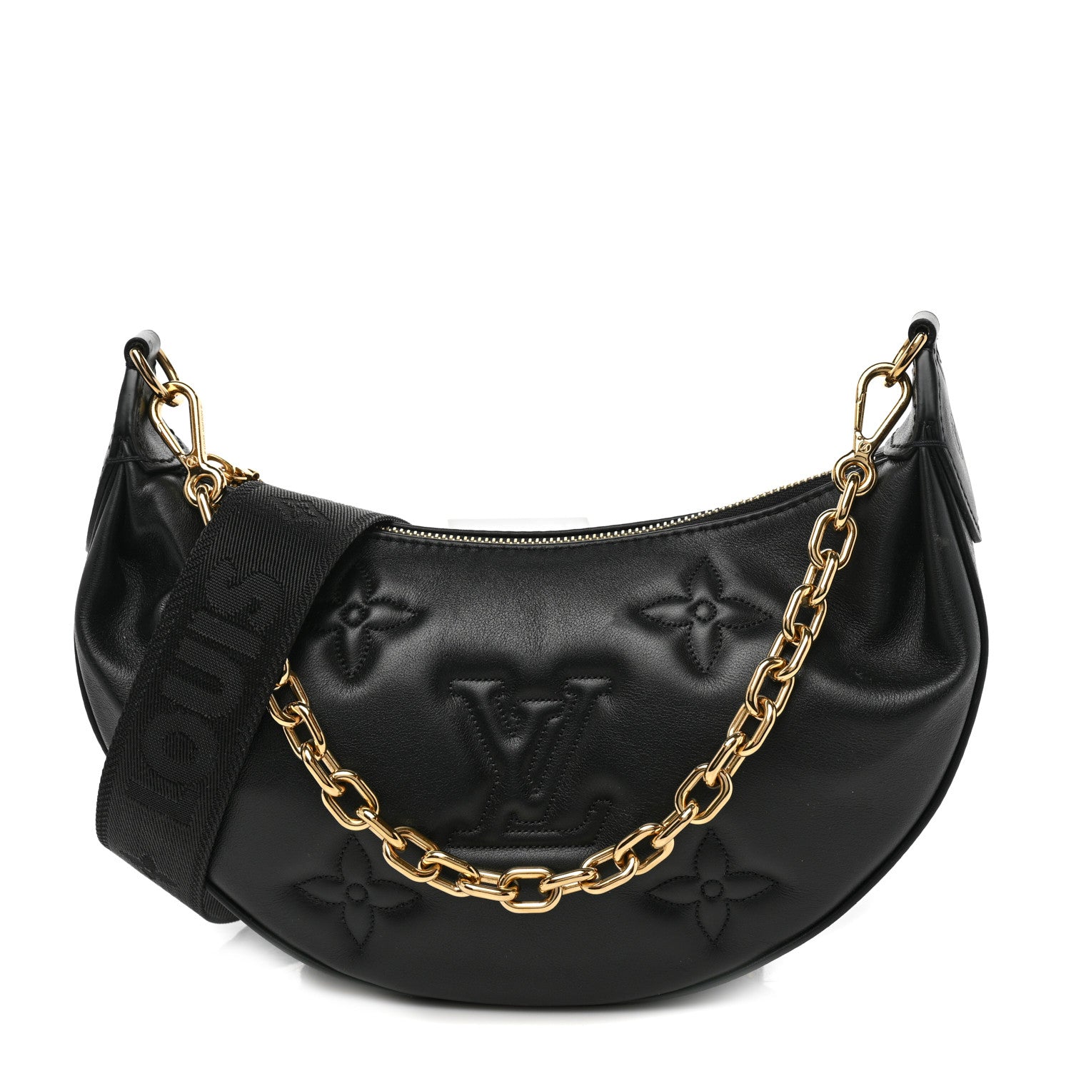 Louis Vuitton Calfskin Bubblegram Over The Moon Black 1 of 9