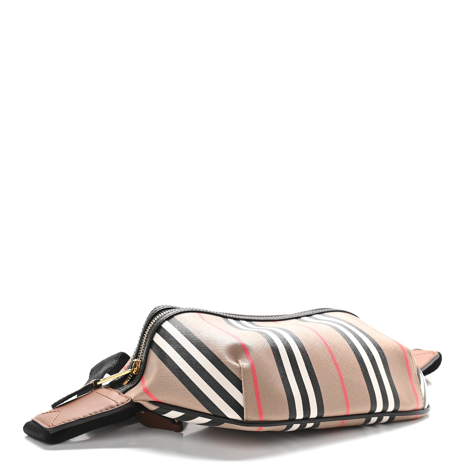 Burberry E-Canvas Icon Stripe Sonny Bum Bag Archive Beige 4 of 9