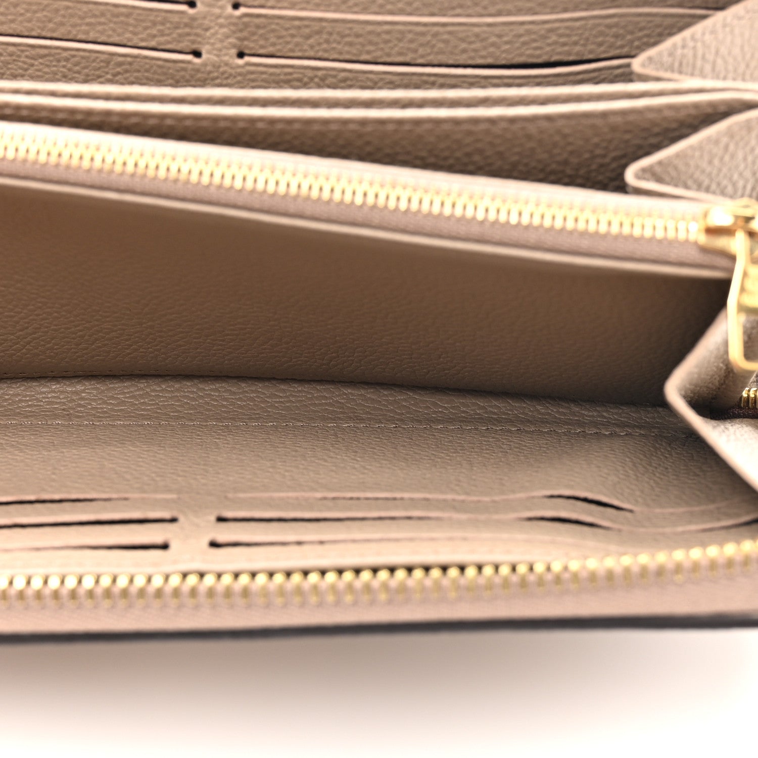 Louis Vuitton Empreinte Monogram Giant Zippy Wallet Tourterelle Creme 6 of 8