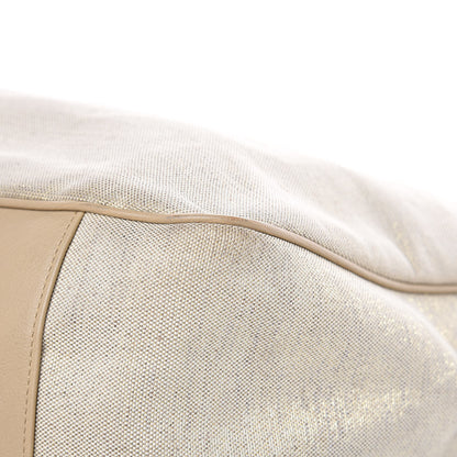 Saint Laurent Canvas Sheepskin Large Roady Beige 9 of 17