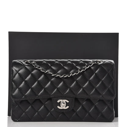 Chanel Caviar Quilted Medium Double Flap Black 10 of 10
