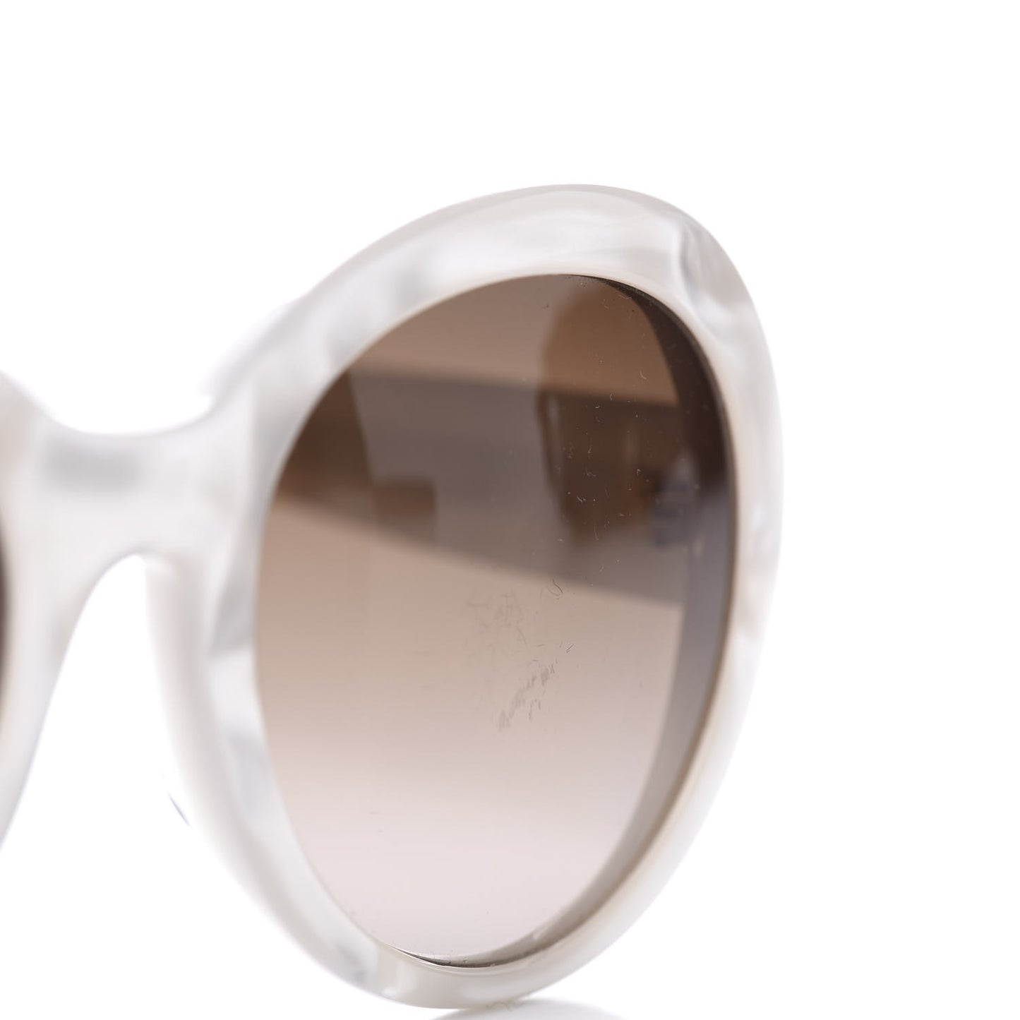 Acetate Round Sunglasses GG3829 F/S White