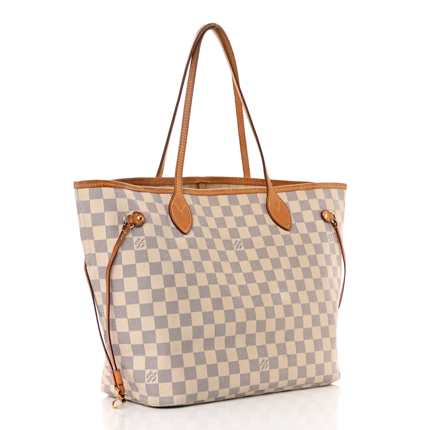 Louis Vuitton Damier Azur Neverfull MM 3 of 22