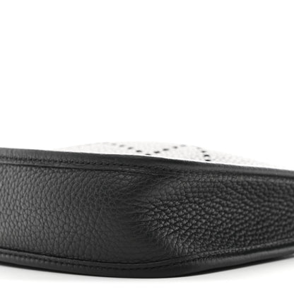 Hermes Taurillon Clemence Evelyne TPM Black 10 of 11