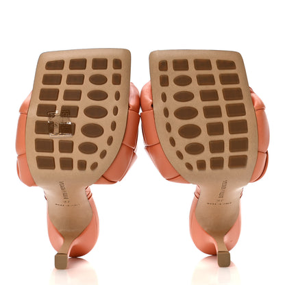 Bottega Veneta Nappa Maxi Intrecciato Lido Mule Sandals 37 Papaya 19 of 27
