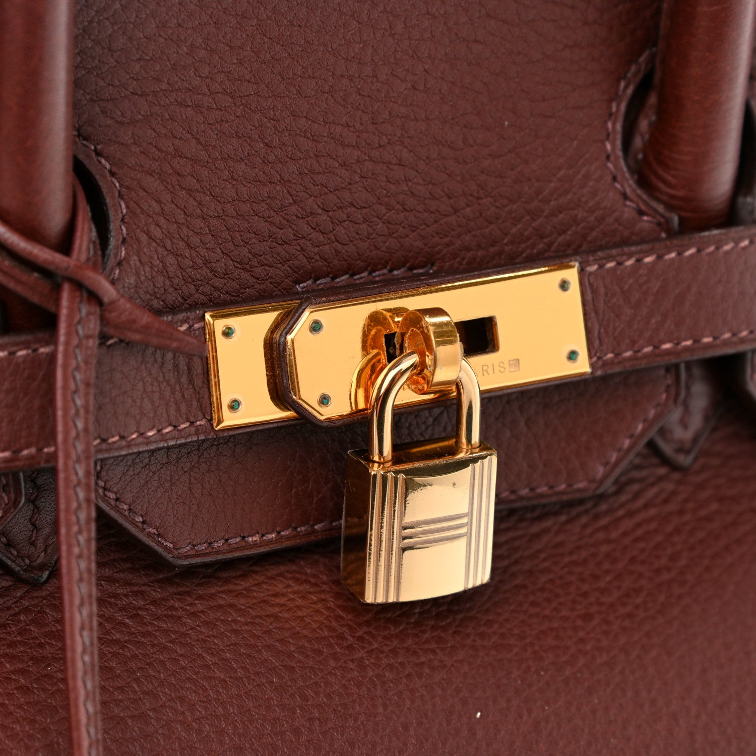 Hermes Taurillon Clemence Birkin 35 Havane 20 of 21