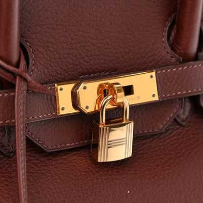 Hermes Taurillon Clemence Birkin 35 Havane 20 of 21