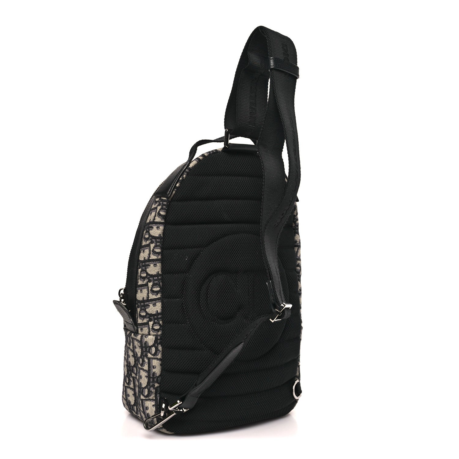 Christian Dior Oblique Mini Rider Backpack Black 3 of 10