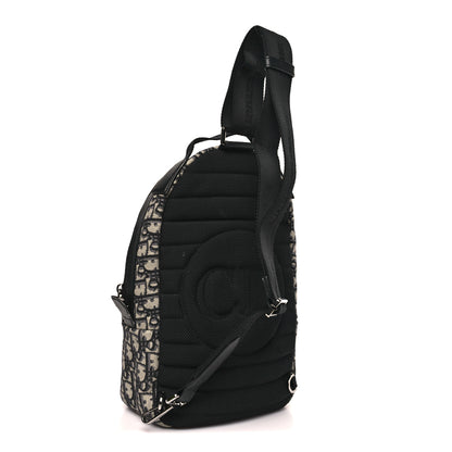 Christian Dior Oblique Mini Rider Backpack Black 3 of 10