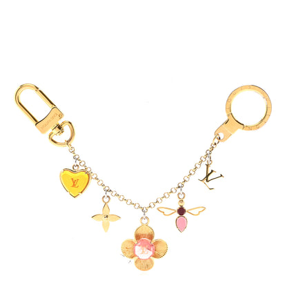 Louis Vuitton Bee Flower Chain Key Charm 1 of 6
