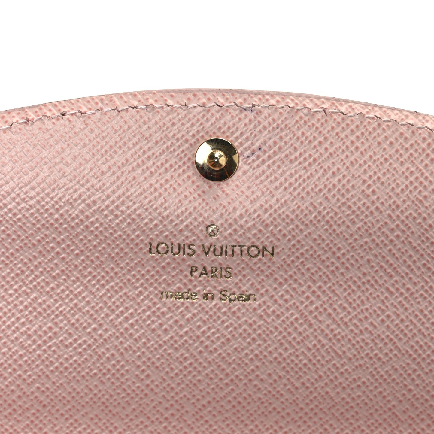 Damier Ebene Caissa Wallet Rose Ballerine