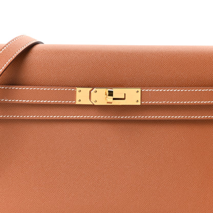 Hermes Madame Calfskin Kelly Elan Gold 8 of 11