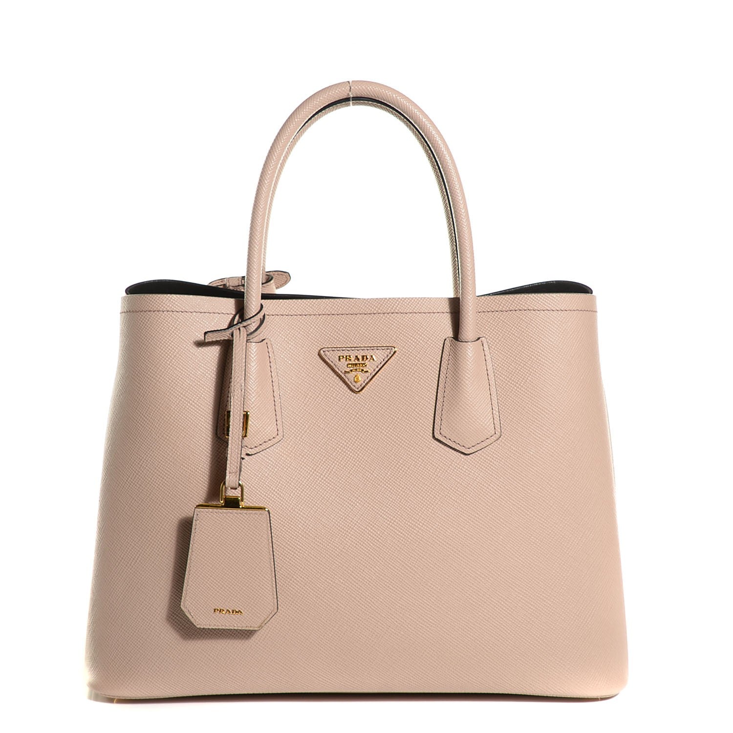 Prada Saffiano Cuir Medium Double Bag Cammeo 1 of 9