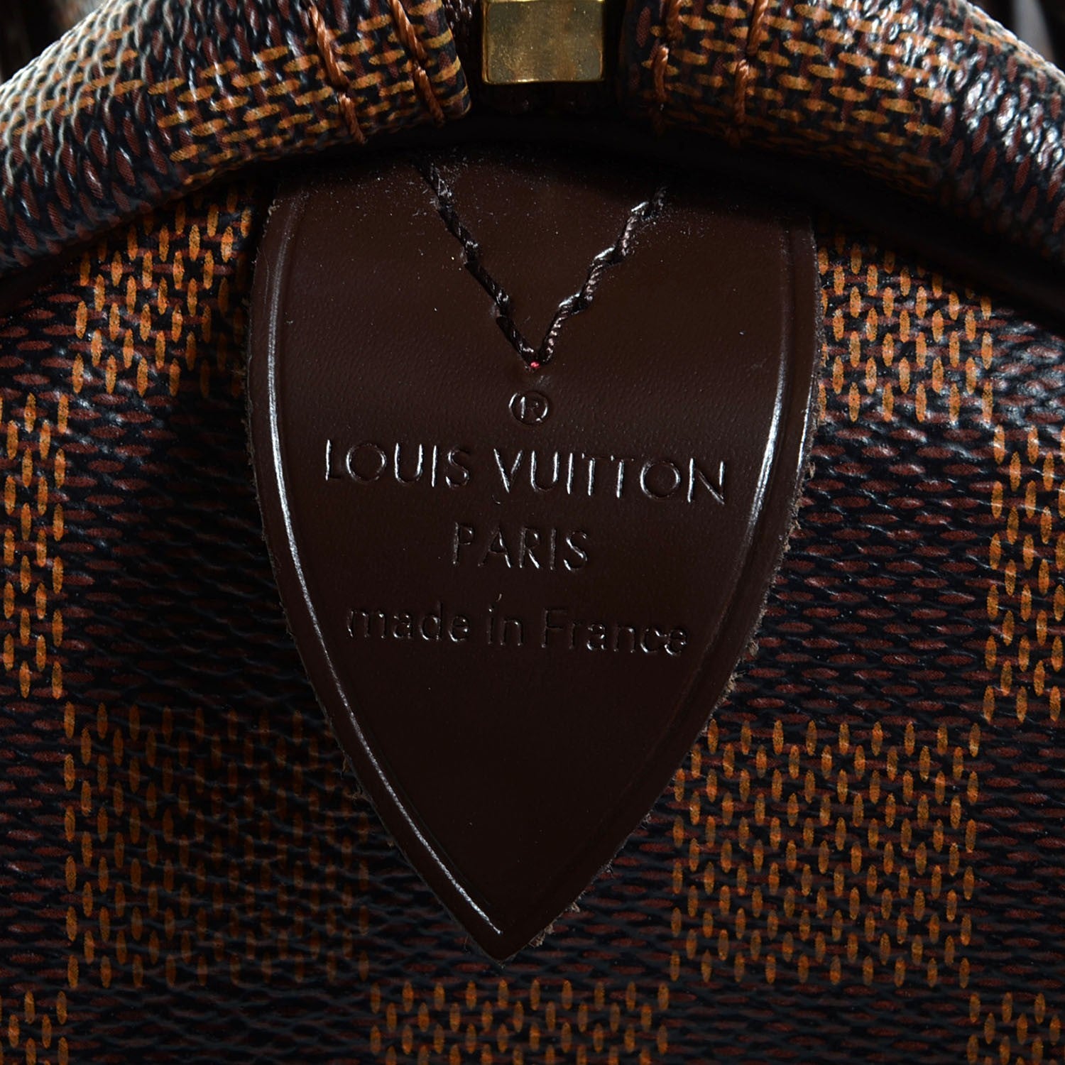 Louis Vuitton Damier Ebene Speedy 30 6 of 8