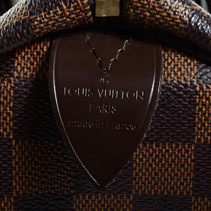Louis Vuitton Damier Ebene Speedy 30 6 of 8