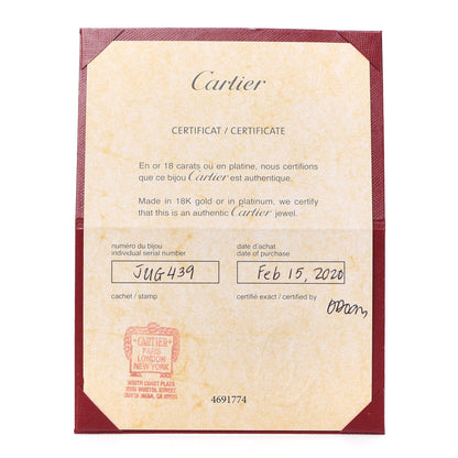 Cartier 18K Yellow Gold Small Juste Un Clou Ring 53 6.25 5 of 6