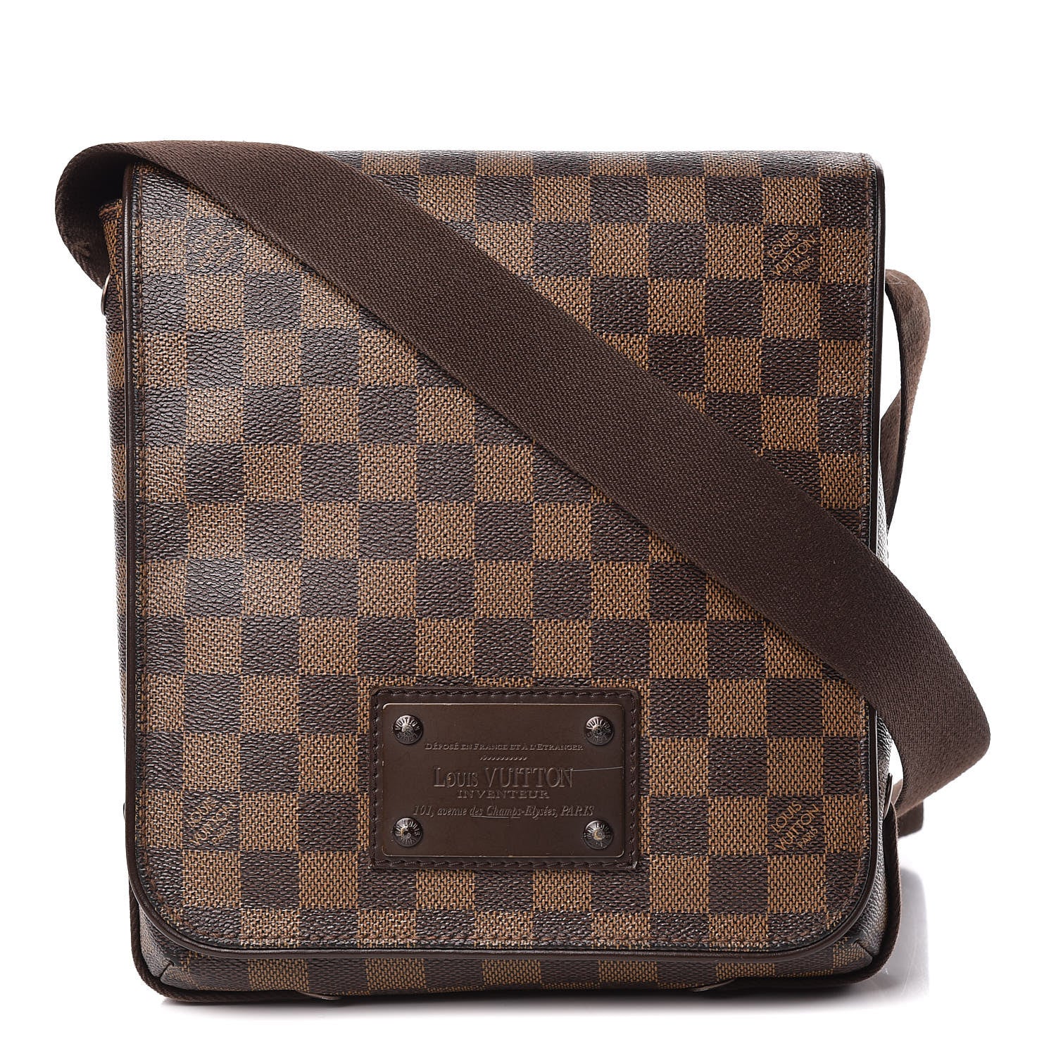 Louis Vuitton Damier Ebene Brooklyn PM 1 of 19