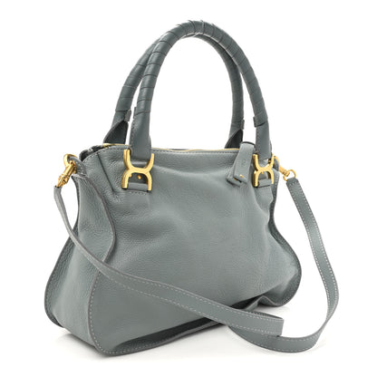 Chloe Calfskin Medium Marcie Satchel Cloudy Blue 5 of 30