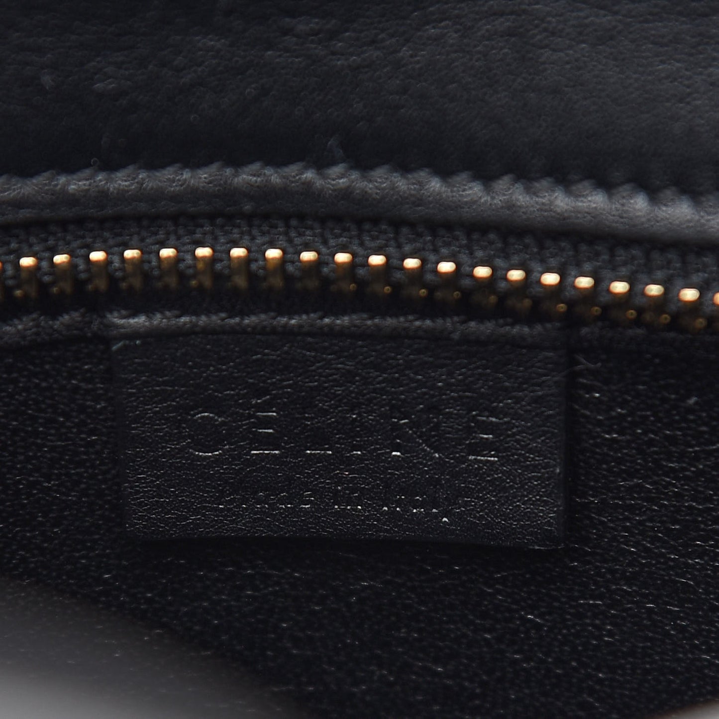 Smooth Calfskin Nano Luggage Black